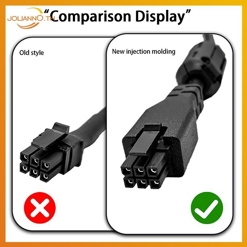 Joliann0 Bambu Lab X1/P1 AMS สายต่อ 1M/2M 6-pin พร้อมแหวนแม่เหล็ก th