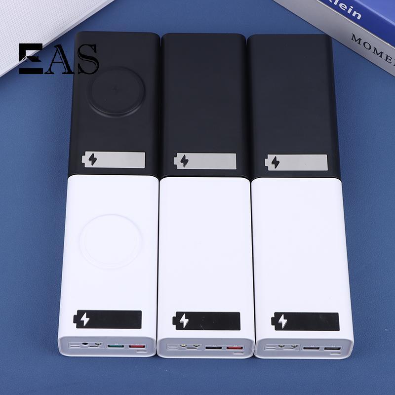 [EA] T12 Qui Charge QC3.0 DIY 12 X 18650 Battery Case Holder กล่องเก็บแบตเตอรี่แบบพกพาพร้อมจอแสดงผล 