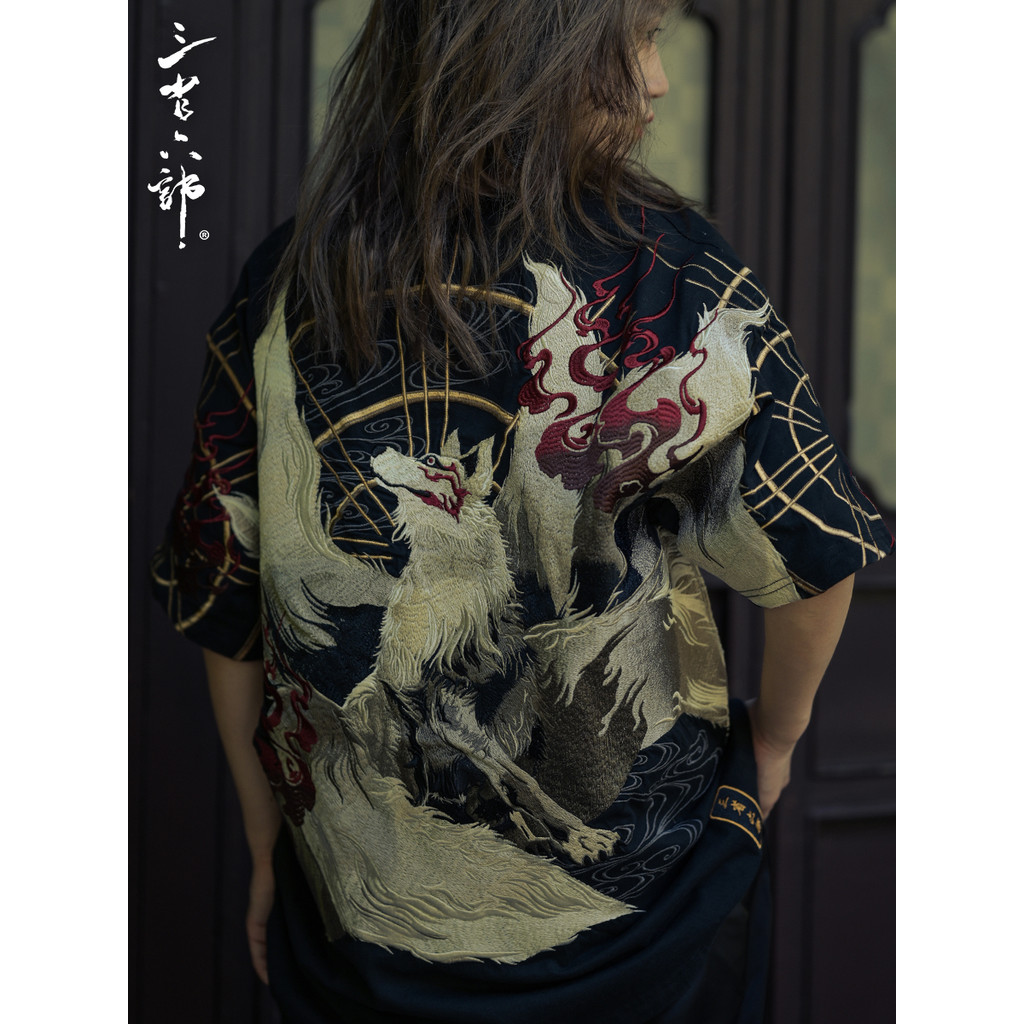 สามจังหวัด Six Parts [Nine Tails · 2] Summer Heavy Industry รูปแบบใหม่แบบดั้งเดิม TATTOO TATTOO TATT