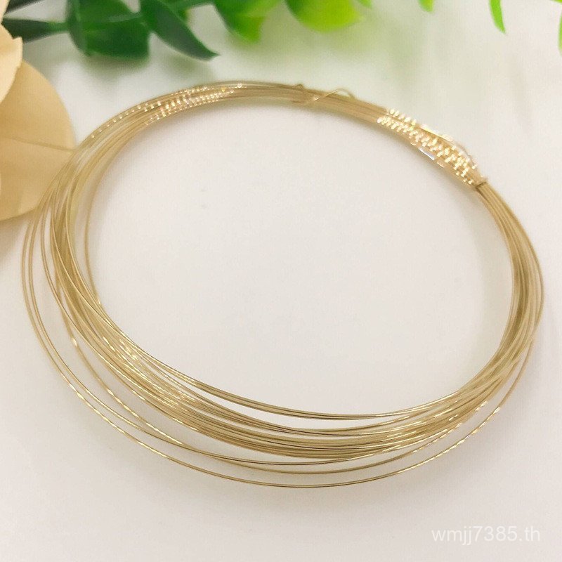 T Line Modeling Gold Wire Gold Wrap Gold Wrap Gold นําเข้าจากสหรัฐอเมริกาขายส่ง diy อุปกรณ์เสริมเครื