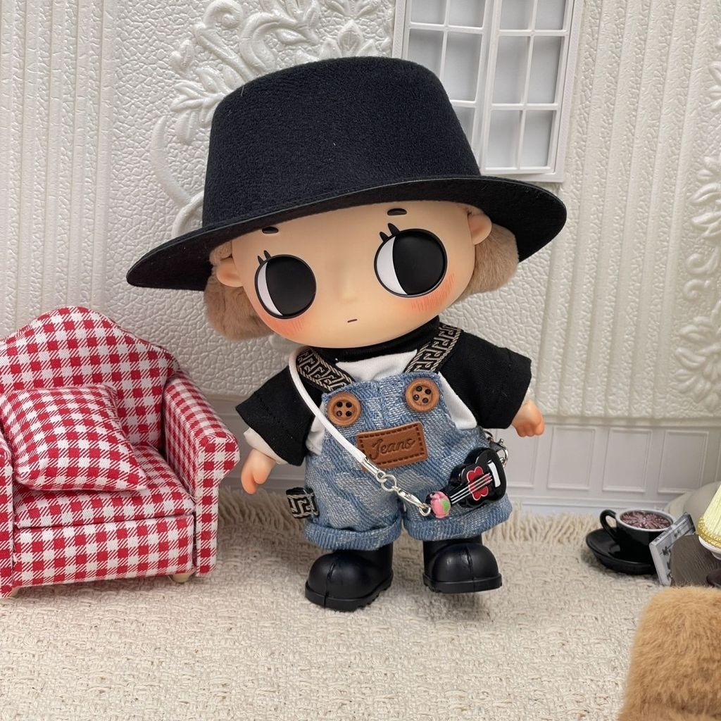 เฉพาะเสื้อผ้าเด็ก) Nyota Little Moment Series Guitar Denim ชุดสูทอินเทรนด์เสื้อผ้าเด็ก Cool Cute Wear Replacement
