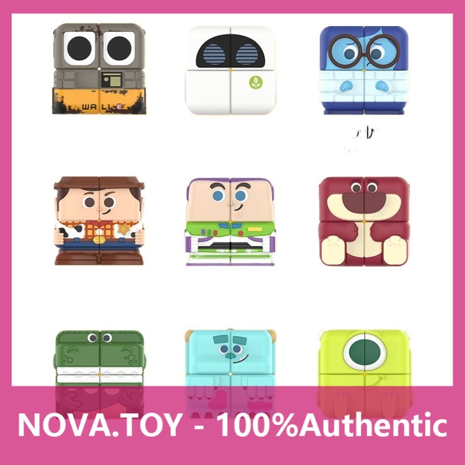 P POPMART POPMART Disney Pixar POP CUBE CUBIEC Series รูป Rubiks CUBE Mystery Box