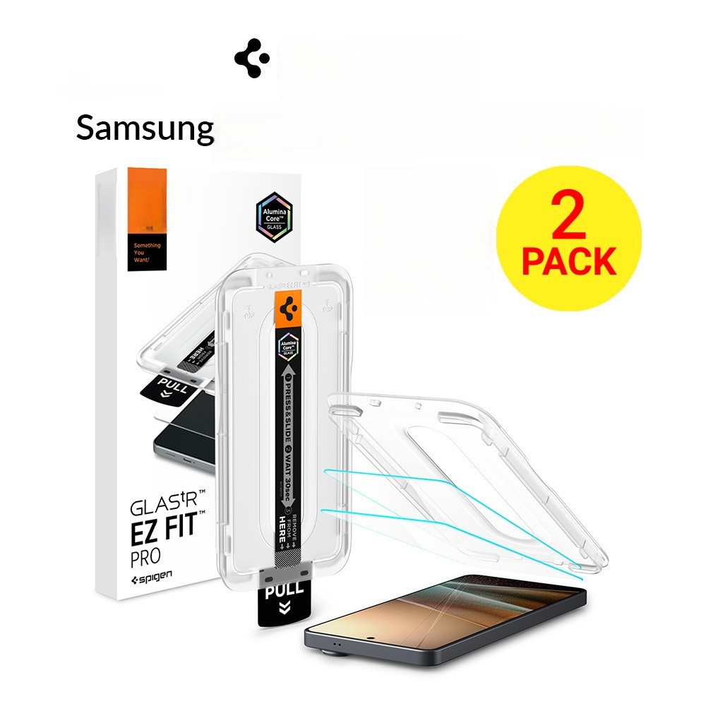 ใหม่~[2 แพ็ค] Sgp Samsung S26 Ultra ปกป้องหน้าจอ S25 ultra กระจกนิรภัย EZ Fit Pro