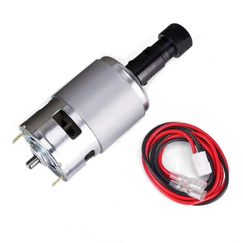 CNC3018 เฉพาะ 775 มอเตอร์ DC 12V-24V มอเตอร์กําลังสูงพร้อมชุดสะสม ER11