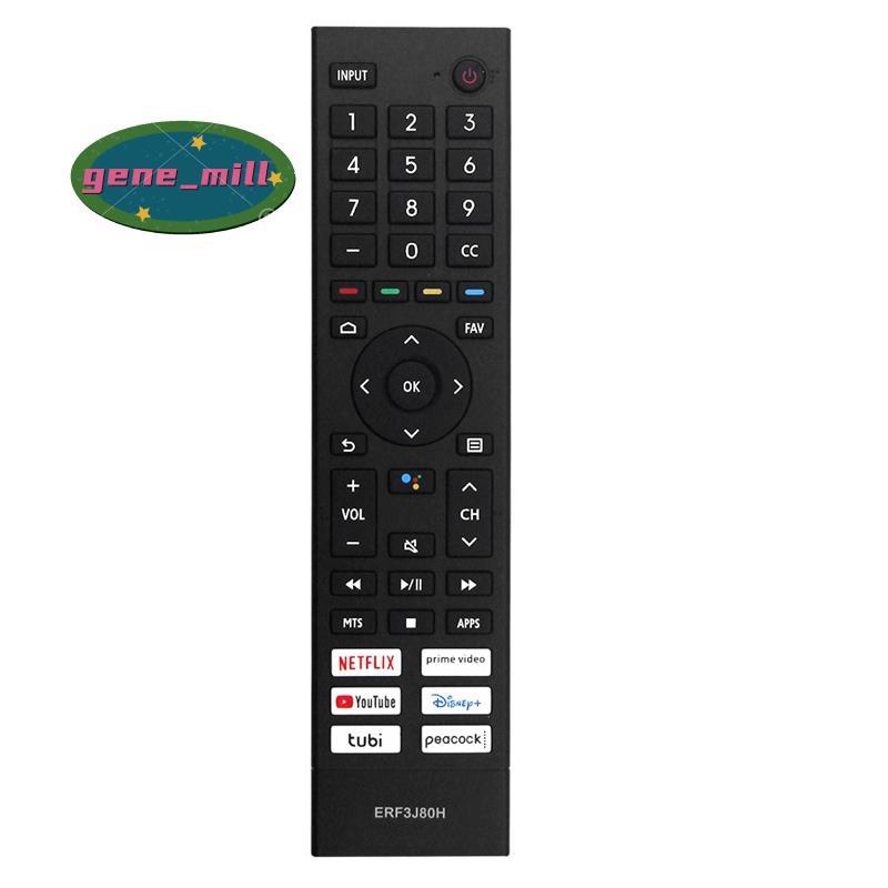 1 PCS เปลี่ยน ERF3J80H Universal Remote อุปกรณ์เสริมสําหรับ 4K UHD Android สมาร์ททีวี A6G U6G U8G 75
