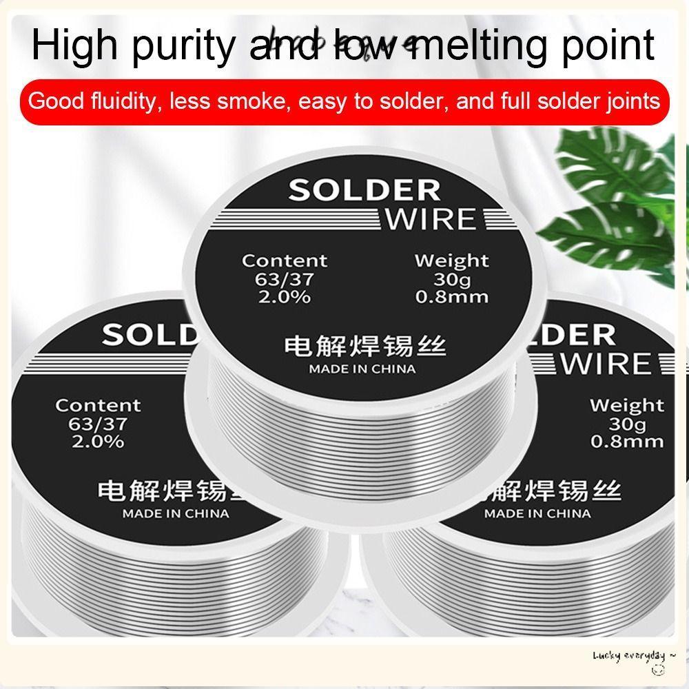 BABEQUE 30g 0.8mm Corel Solder Accessories FLUX 2.0% Low-melting ไฟแช็ก Solder Wire