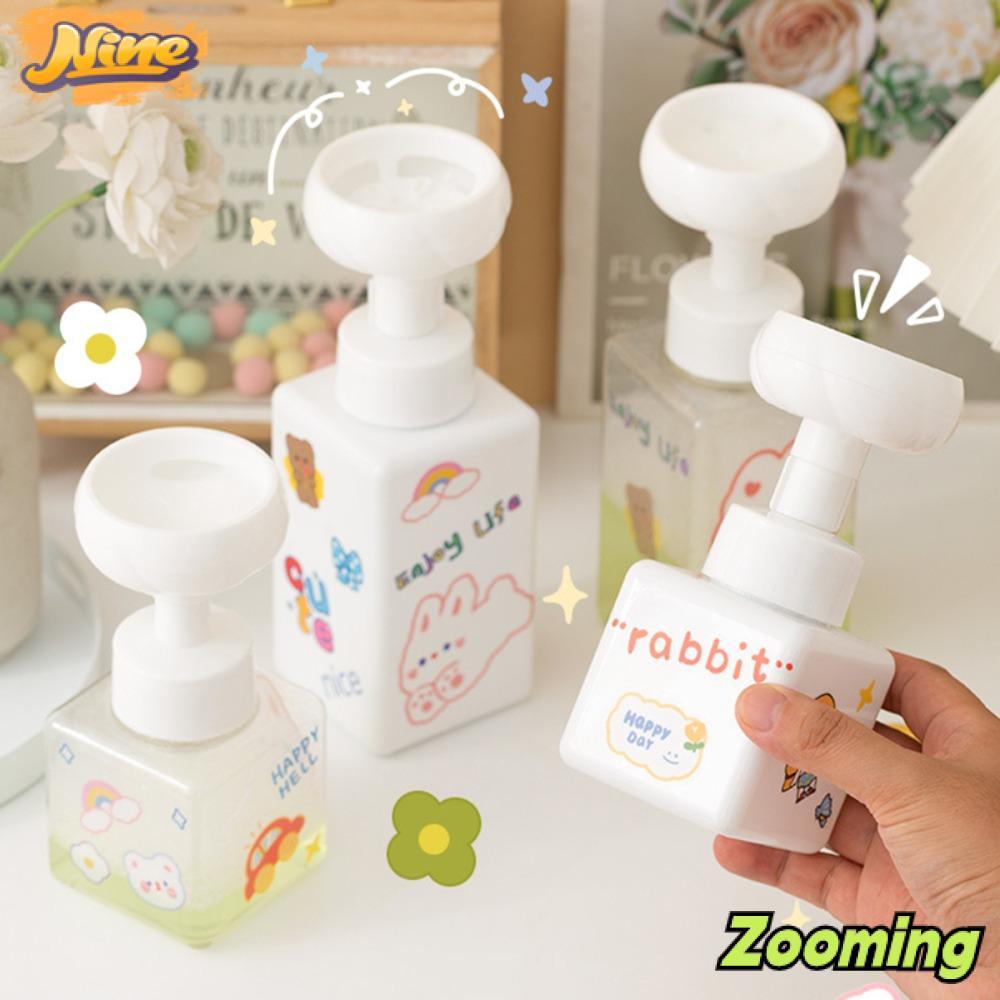 ซูม เครื่องจ่ายโฟมดอกไม้,บรรจุภัณฑ์เครื่องสําอาง250/450มลขวดเปล่ารีฟิล,ขวดปั๊มโฟมรีฟิลพลาสติกคุณภาพ การท่องเที่ยว