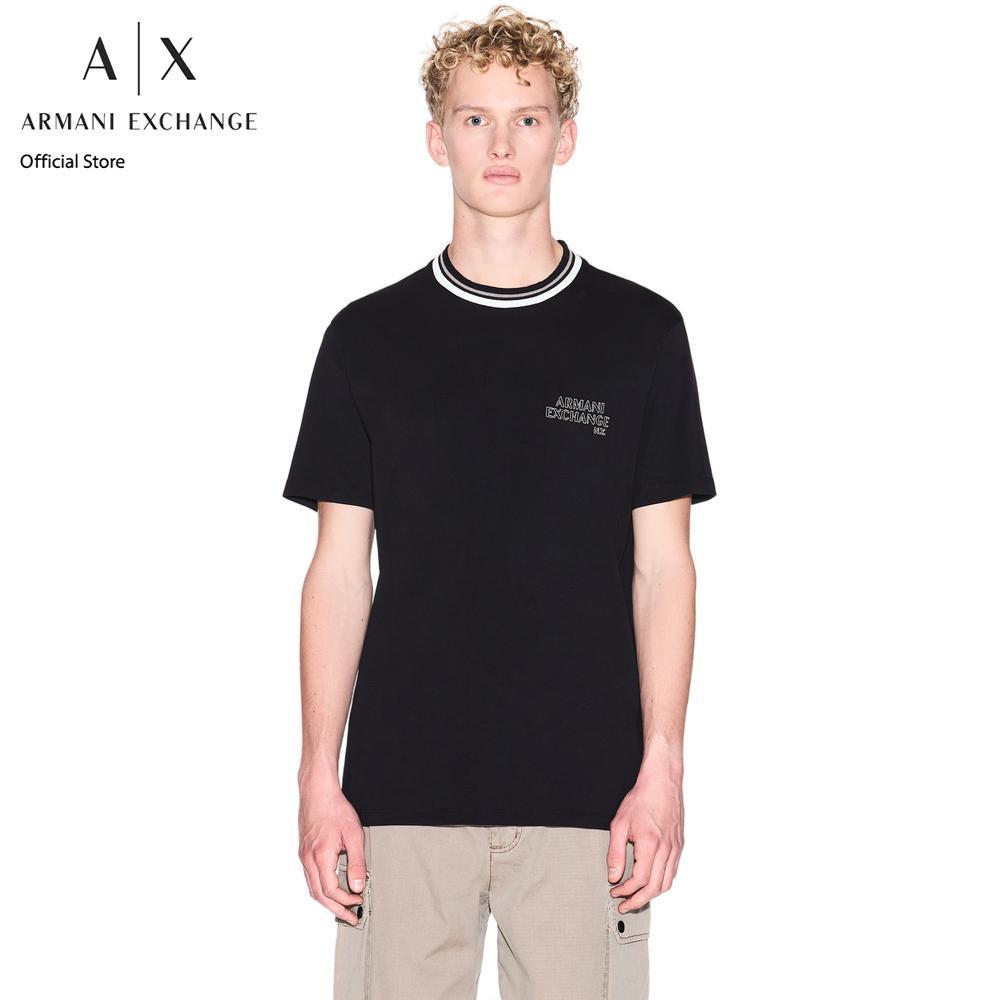 Armani Exchange เสื้อยืด รุ่น XM001795-AF10361-UC001-สีดำ