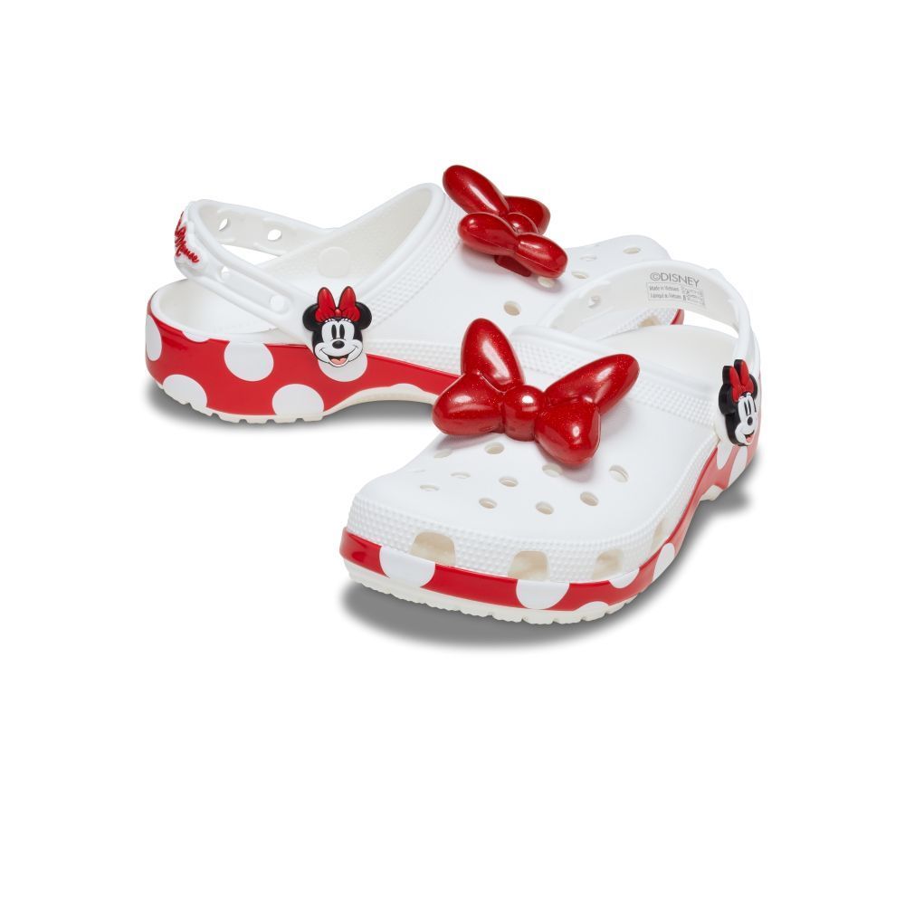 CROCS รองเท้าลำลองผู้ใหญ่ MINNIE MOUSE CLASSIC CLOG  รุ่น 212717-90H – MULTICOLOR ราคา ถูกที่สุด ดีลบีเคเค แกลเลอรีภาพที่ 6
