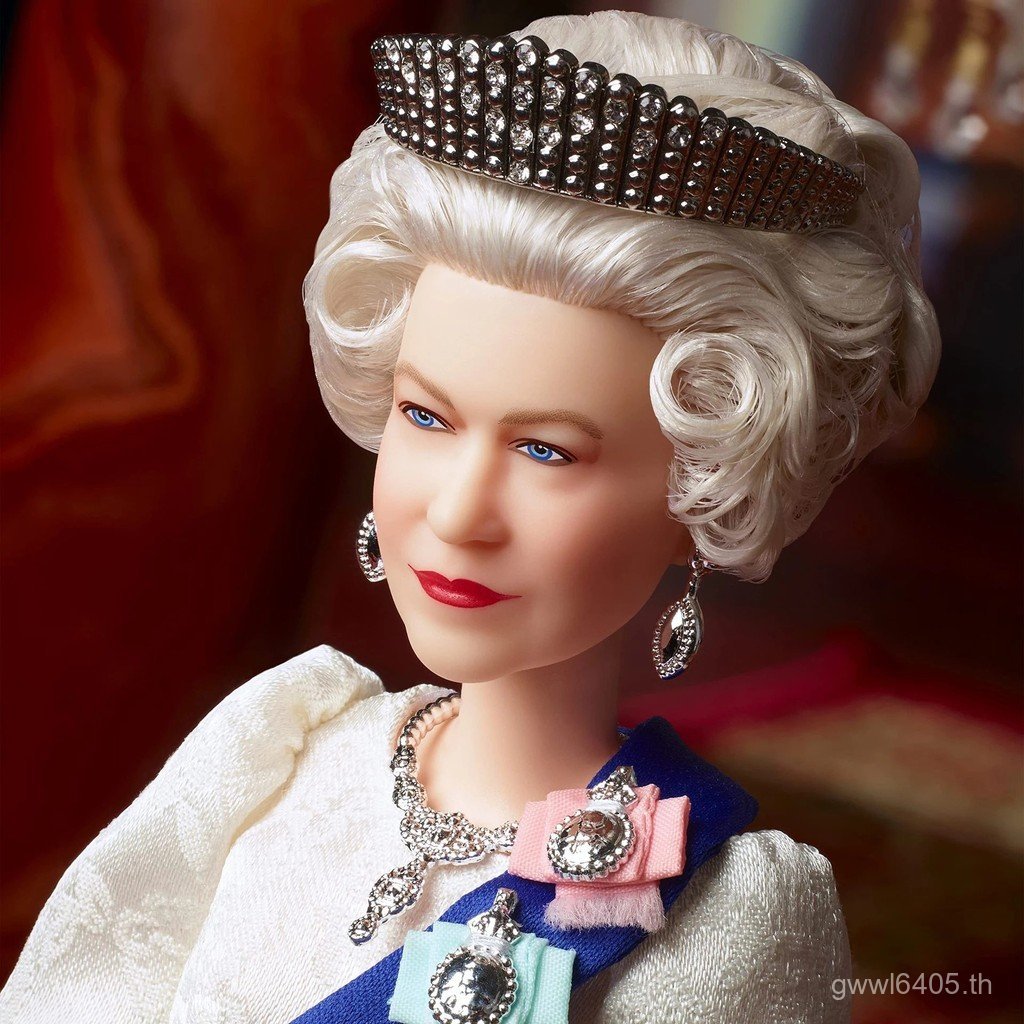 Ii ตุ๊กตา British Queen เครื่องประดับ elizabeth elizabeth ii Queen รูปปั้นย้ายหัว BI8C