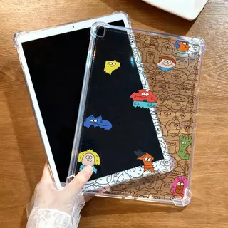 เคสป้องกันแท็บเล็ต TPU แบบใส for IPad 5th/6Th Pro 13" Pro 9.7" Pro 11 Air 5 4 3 2 1 Air 5 Air13 Mini 7 6 5 4 3 2 1
