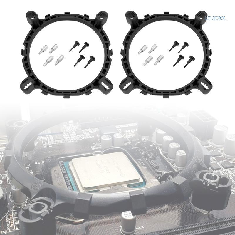 CH พัดลมฐานยึดฐานสําหรับ Intel12th LGA1366 LGA1200 LGA1700 Lga1200 1366 CPU พัดลมแพลตฟอร์มฐาน Rack H