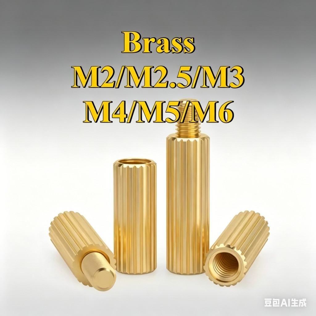 คอลัมน์กั้นทองเหลืองหกเหลี่ยม M2-M6 ไม่เป็นสนิม ฉนวนดี สำหรับPCB/DIY [FMB1]