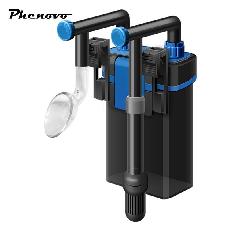 [phenovo] ท่อน้ําเค็มน้ําจืดอุปกรณ์เสริมตัวกรองท่อ Lily Water Outlet Inflow Outflow สําหรับตู้ปลา