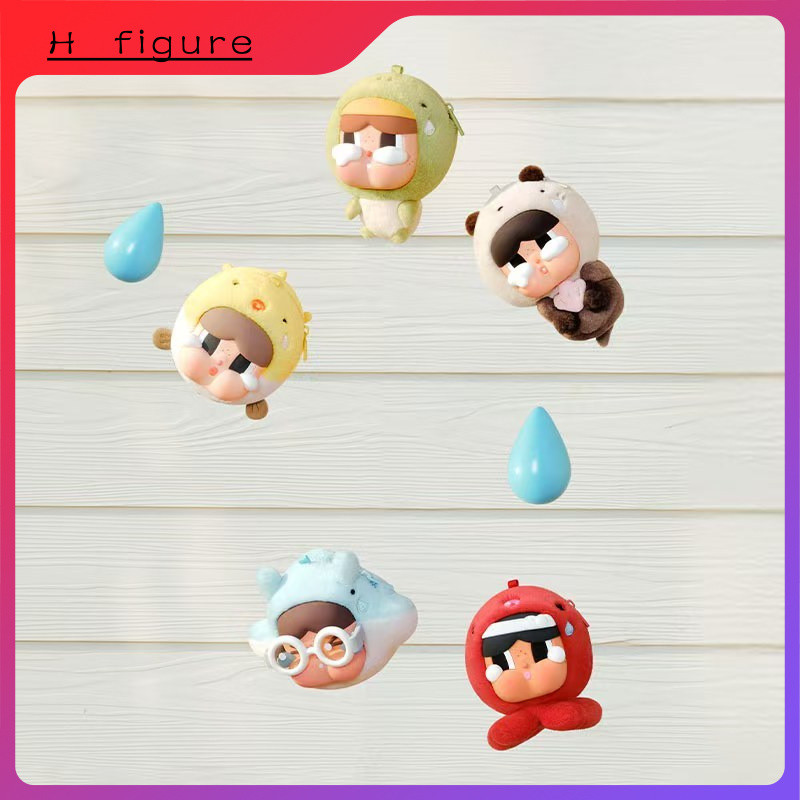 ของแท้ POPMART POPMART CRYBABY Tears in the Sea Series หูฟังกระเป๋าจี้ Mystery Box