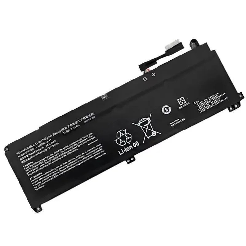 V150BAT-41 11.55V 3549mAh 41Wh V150BAT-4-53 15.4V 3510mAh 53.35Wh แบตเตอรี่แล็ปท็อปสําหรับ CLEVO V15
