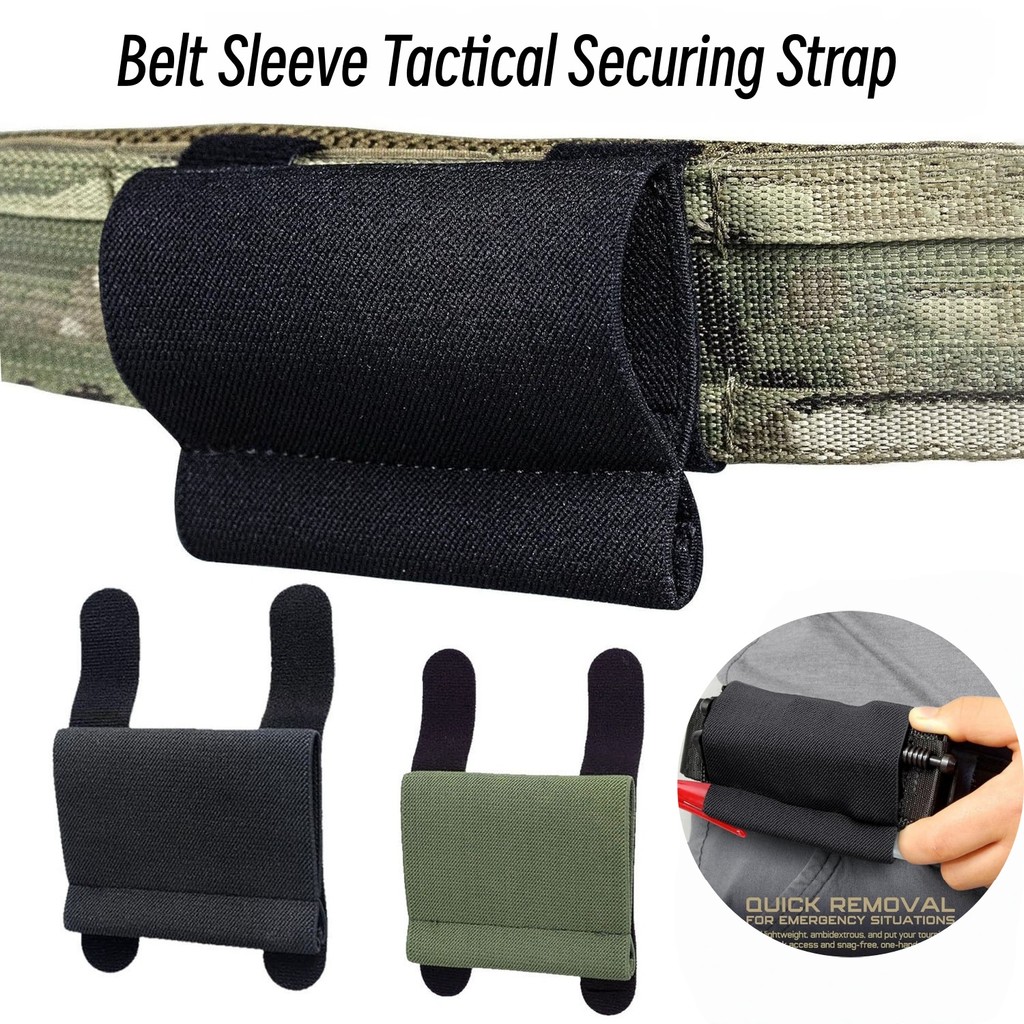 Tourniquet Holder TQ Sleeve, Elastic Tourniquet Holder for Duty Belt Tactical Retention Band TQ Pouc