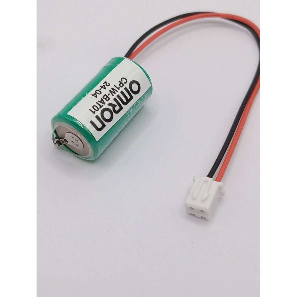แท้ทน CP1W-BAT01  PLC แบตเตอรี่ลิเธียม CP1W CP1H CP1L CR14250SE-R 3V สินค้าถ่ายจากงานจริงส่งจากไทย ใ