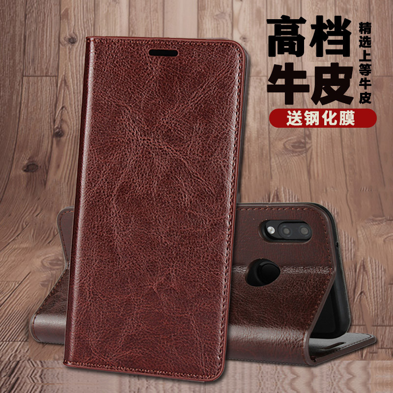 Xiaomi Redmi Note9 pro 5Gของแท้หนังโทรศัพท์กรณีN0te9 4GหนังRedmi-Note9 Cowhideผู้ชายผู้หญิงK40 Clams