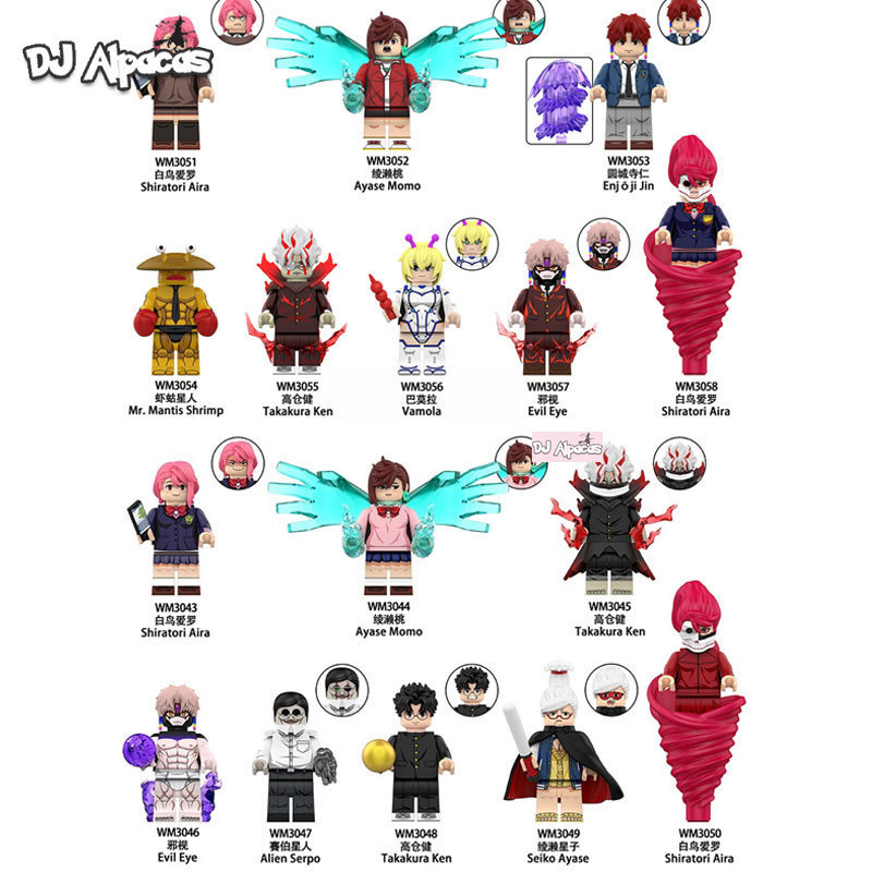 Dandadan Mini Figures Takakura Ken Vamola ของเล่นตุ๊กตาสะสม