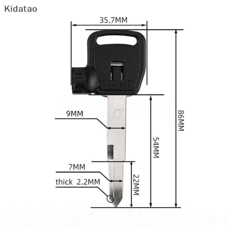 Kidatao Anti-Theft Lo แม่เหล็กกุญแจเปล่าสําหรับ KYMCO CT250 300 400 KCC Acc Racing สกู๊ตเตอร์ Secure