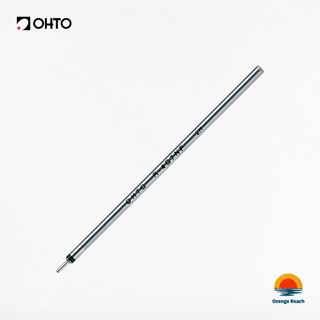 OHTO R-4C ไส้ปากกาลูกลื่น D1/ปลายเข็ม หมึกน้ำมัน/0.5mm 0.7mm/ดำ แดง น้ำเงิน/แพ็ค 5/ญี่ปุ่น