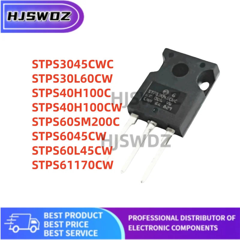 5 ชิ้น/ล็อต STPS60L45CW/40H100CW STPS3045CWC STPS30L60CW STPS61170CW STPS40H100C STPS60SM200CW SSPTS