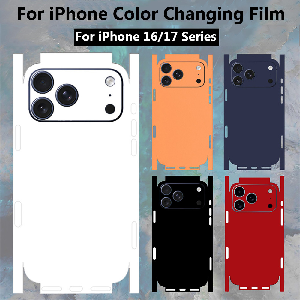 สติกเกอร์ PVC สำหรับ iPhone 16 17 Pro Max
