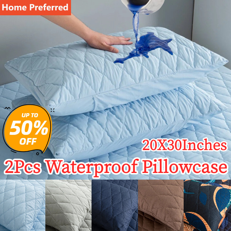 Sarung Bantal หมอนกันน้ําป้องกันผ้านวม Hypoallergenic & Allergy Control ปลอกหมอน 20X30