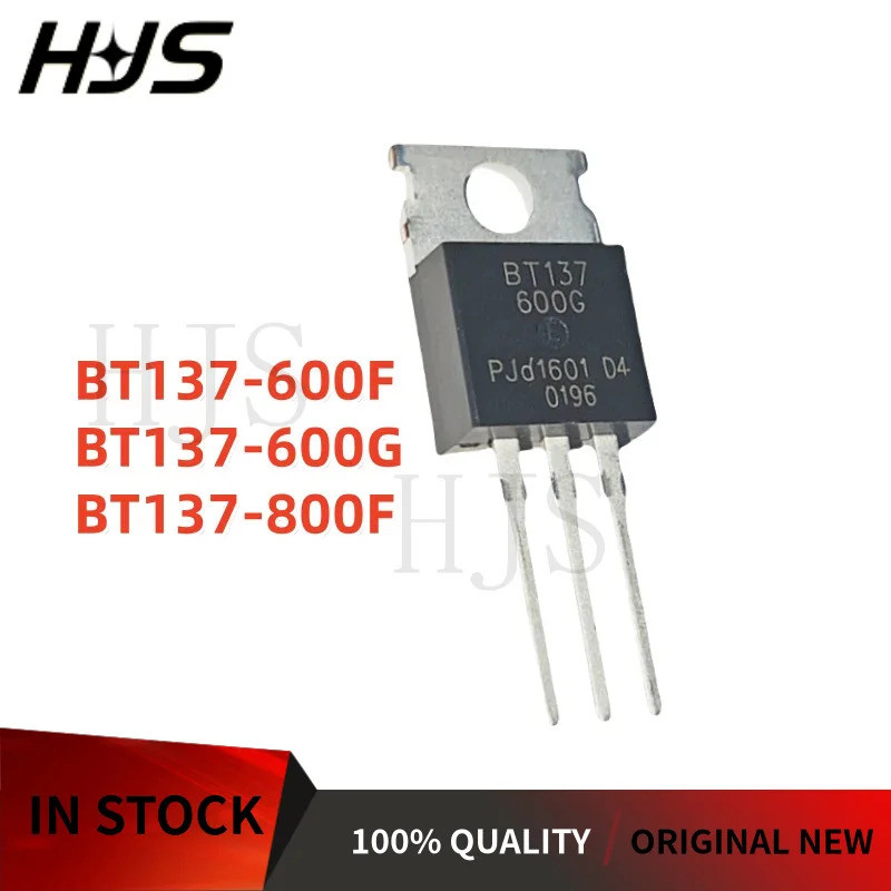 10PCS BT137 600 BT137-600F BT137-600G BT137 800 BT137-800F TO-220 ทรานซิสเตอร์ในสต็อก mos ในสต็อกชิป