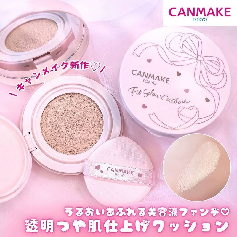 ญี่ปุ่นcanmake/Ida Air Cushion Liquid Foundation 26 ฤดูใบไม้ผลิผลิตภัณฑ์ใหม่ธรรมชาติโปร่งใสGlossy Sk