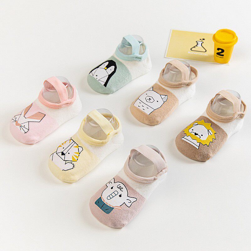 ถุงเท้าเด็กแบบ Anti-Drop สำหรับเดินเรือ Zero Toe ขนาด_low_cut
