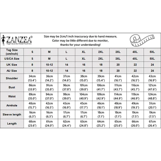 ZANZEA เสื้อเบลาส์คอกลมแขนสั้น สไตล์เกาหลี สำหรับใส่ทุกวัน