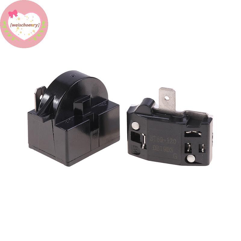 WW 2PCS QP2-4.7 PTC Starter รีเลย์ 1 พินตู้เย็นรีเลย์และ 6750C-0005P ตู้เย็น Overload Protector TH