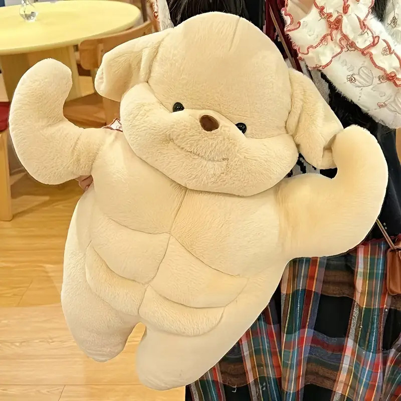 พร้อมส่งตุ๊กตาลูกสุนัข Muscle Puppy น้องหมา หมอนกอด รูปที่ 4