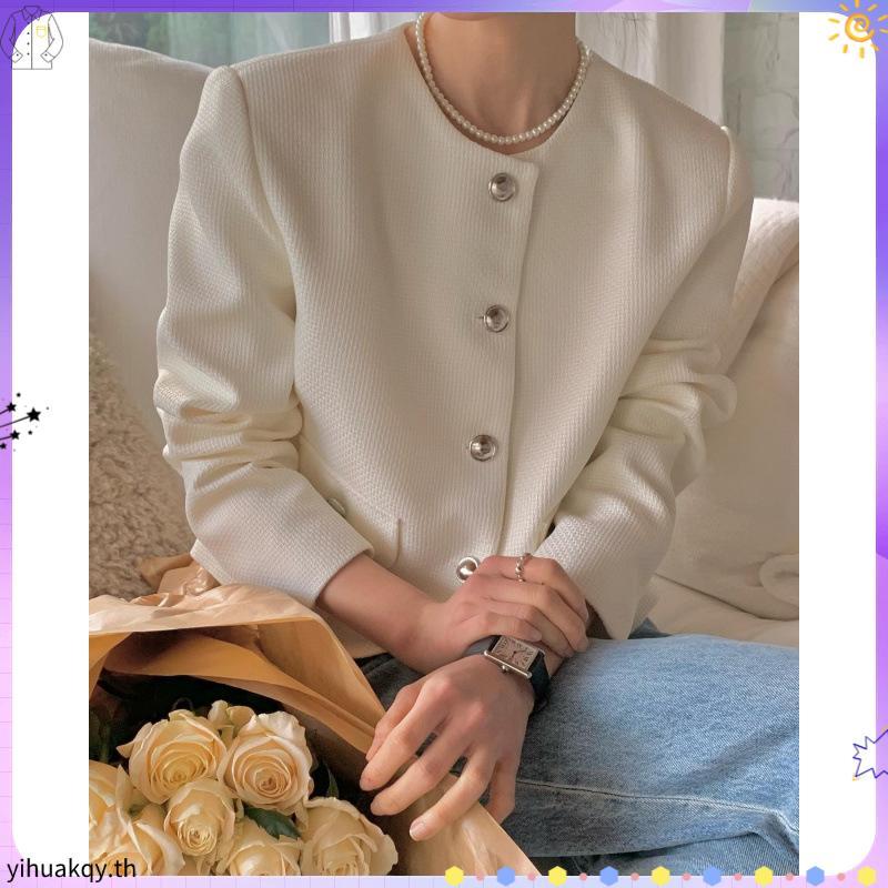 imily.style : Cherine Blazer เบเซอร์ผ้าทวิต