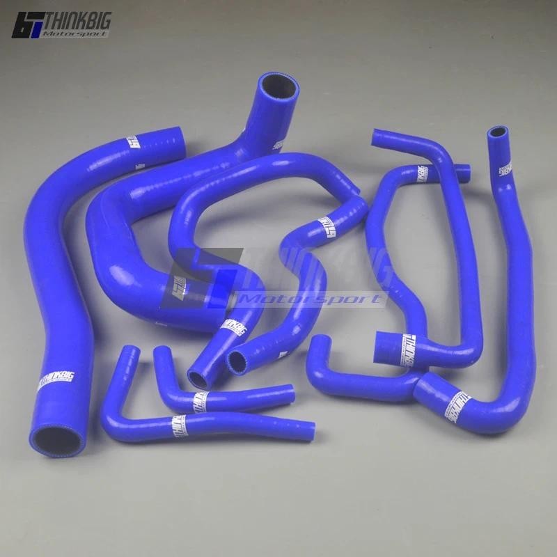 ชุดท่อหม้อน้ําซิลิโคนสําหรับ 2000-2008 Toyota Corolla Runx/Allex/Finger/Matrix 1.8 2ZZ-GE (9 ชิ้น)