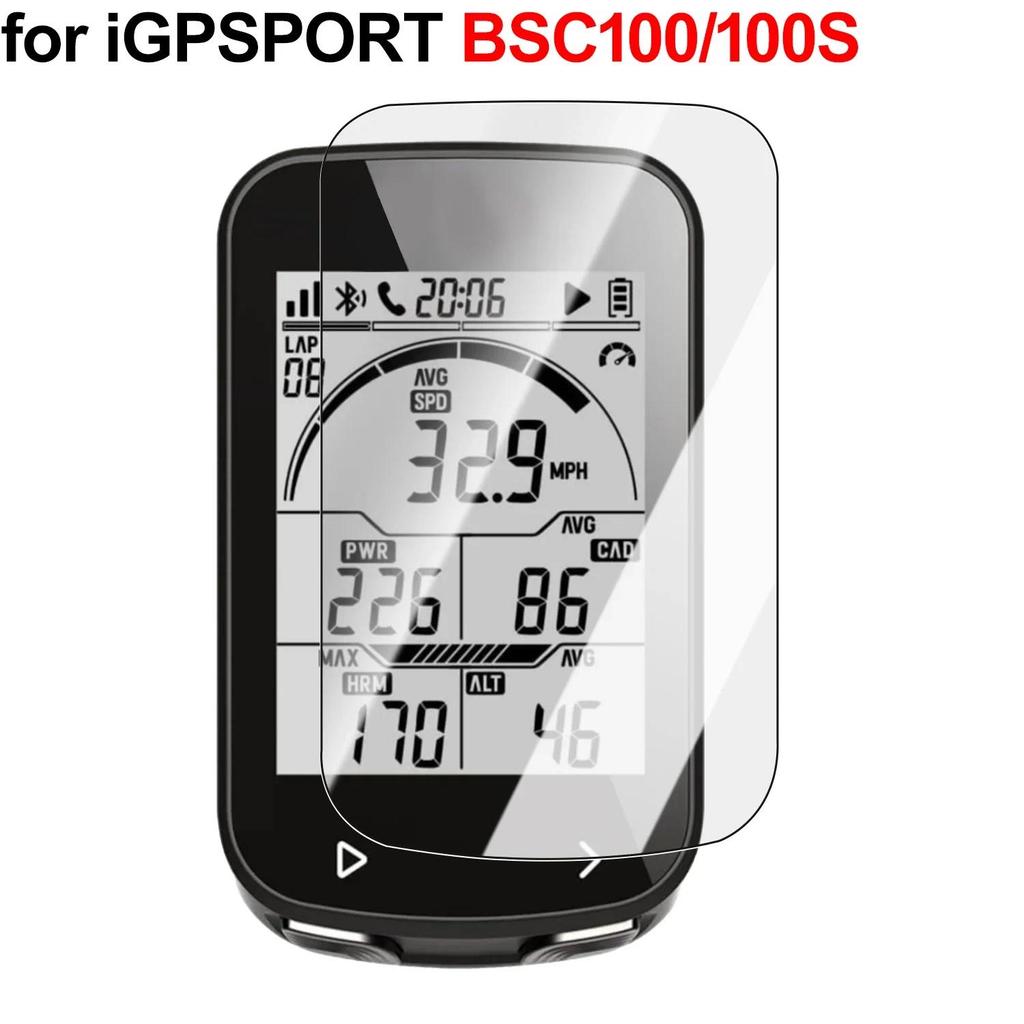 สําหรับ iGPSPORT BSC100/100S GPS กระจกนิรภัยสําหรับ BSC100S ป้องกันหน้าจอฝาครอบป้องกัน