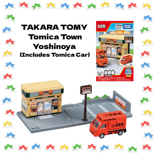 【DIRECT FROM JAPAN】TAKARA TOMY Tomica Town Yoshinoya (with Tomica)