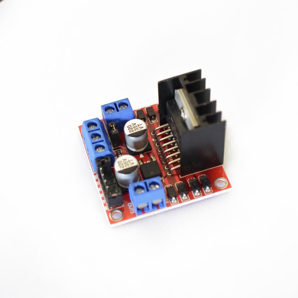 L298N Drive dc motor ขับมอเตอร์ 2 ตัว ปรับความเร็ว PWM ได้ แบบ H-Bridge คุณภาพสูง