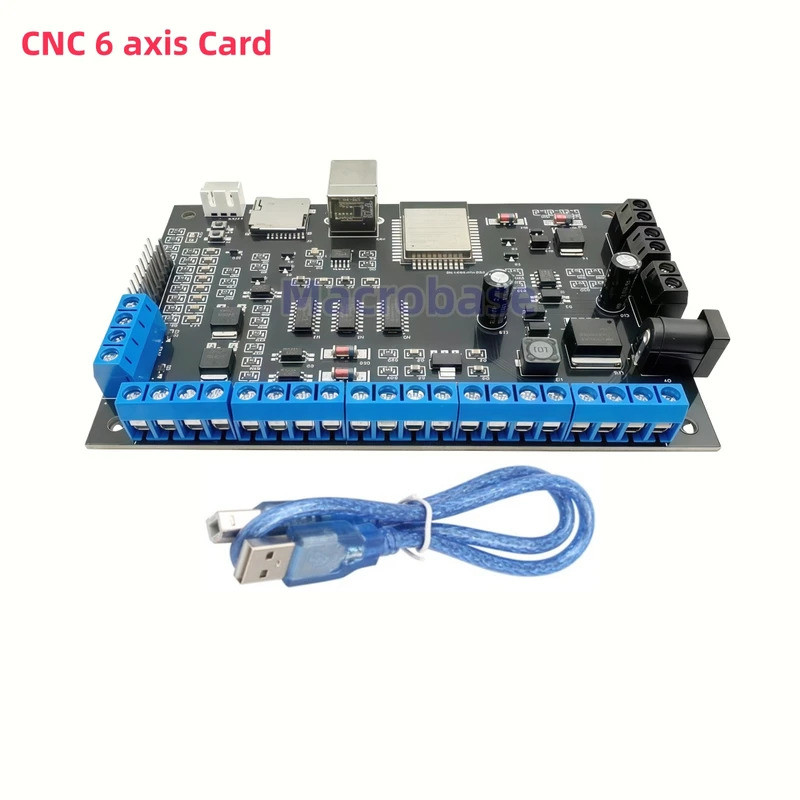 HB 6 แกน GRBL controller breakout board ควบคุม motion card cnc Router เลเซอร์แกะสลัก milling เครื่อง