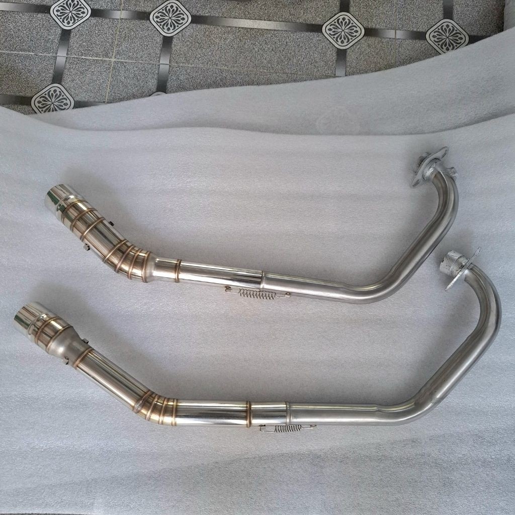 ท่อข้อศอก Stanlisse ขนาด 51 มม. และอะแดปเตอร์ Raider 150 Carb/fi Y15zr LC 135