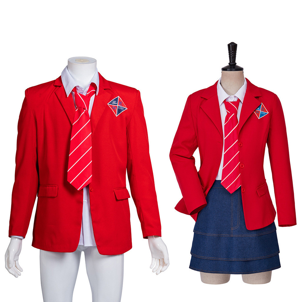 Rebelde rebellious role-playing school uniform, male and female student uniform set, drama EWS Hallo