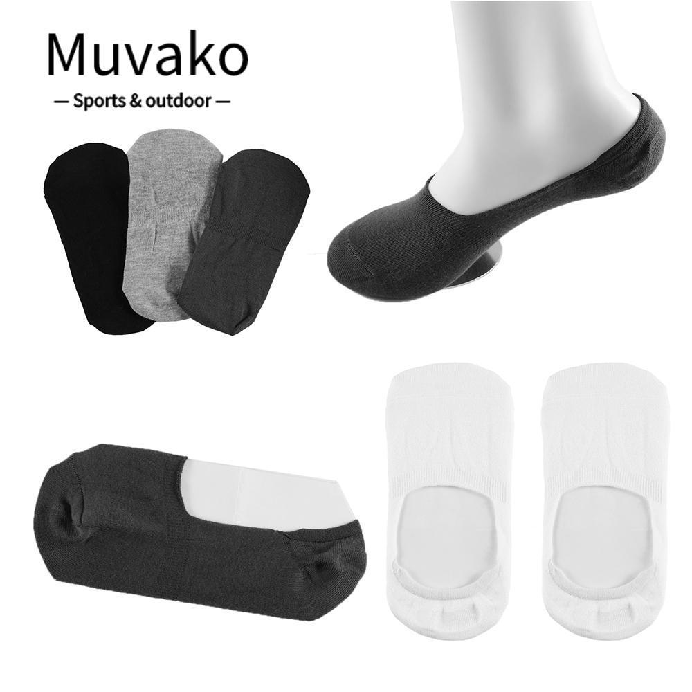 MUVAKO Boat Socks Fashion Cotton Soft Invisible
