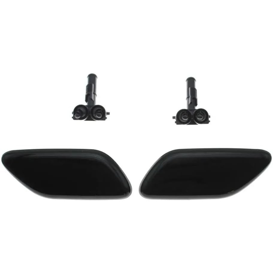 1 ชุดกันชนหน้าไฟหน้าเครื่องซักผ้าหัวฉีดสเปรย์ Jet ฝาครอบสําหรับ Mazda 3 BK Axela 2003-2008 BP4K-51-8