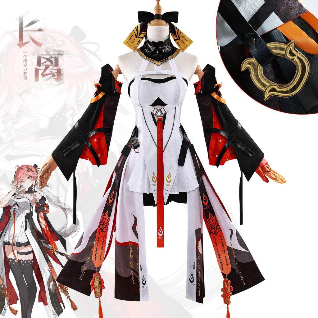 2026 สินค้าใหม่ Mingchao Jinzhou Ling Yin Shen ประธาน Leaving คอสเพลย์เกมเครื่องแต่งกายครบชุดสองมิติ