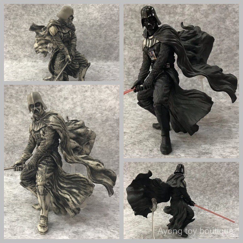[จัดส่งในวันเดียวกัน] Star Wars 7 ชุดยืน Black Samurai Darth Vader Black Samurai Desktop อินเทรนด์เล