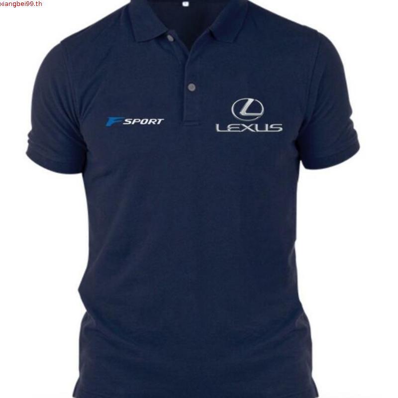 เสื้อโปโล Jaguar เย็บปักถักร้อยรถแข่ง Motorsport Baju ผ้าฝ้าย Pakaian เสื้อยืด Unisex เสื้อ Casual T