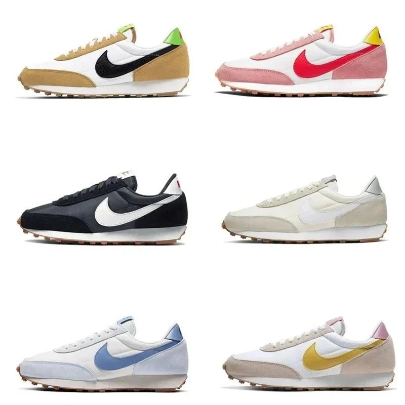 Daybreak Waffle รองเท้าผู้หญิง Retro Low-Top Casual รองเท้าผู้ชาย Forrest Gump รองเท้ารองเท้าวิ่ง CK