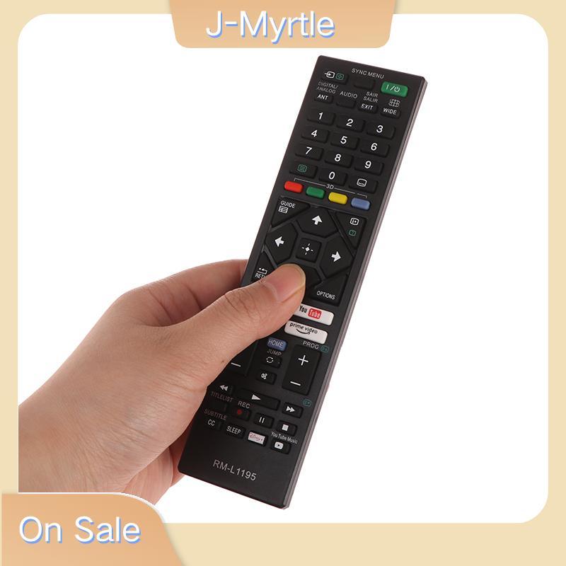 J-Myrtle Universal สมาร์ททีวีรีโมทคอนโทรลสําหรับ Sony LCD LED Bravia TV RM-L1195 RM-YD005 RM-YD092 R